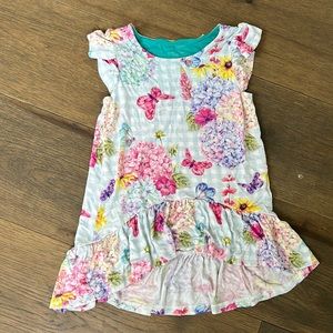 Posh Peanut floral butterfly dress